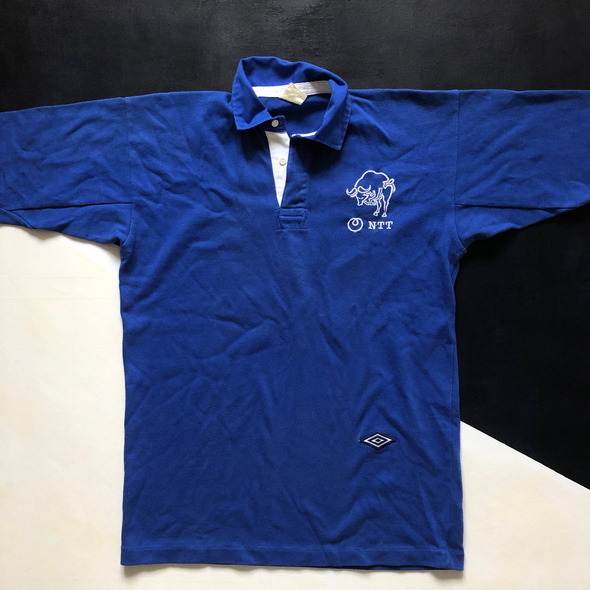 NTT Rugby Team Jersey 1990's Match Worn O Underdog Rugby - The Tier 2 Rugby Shop