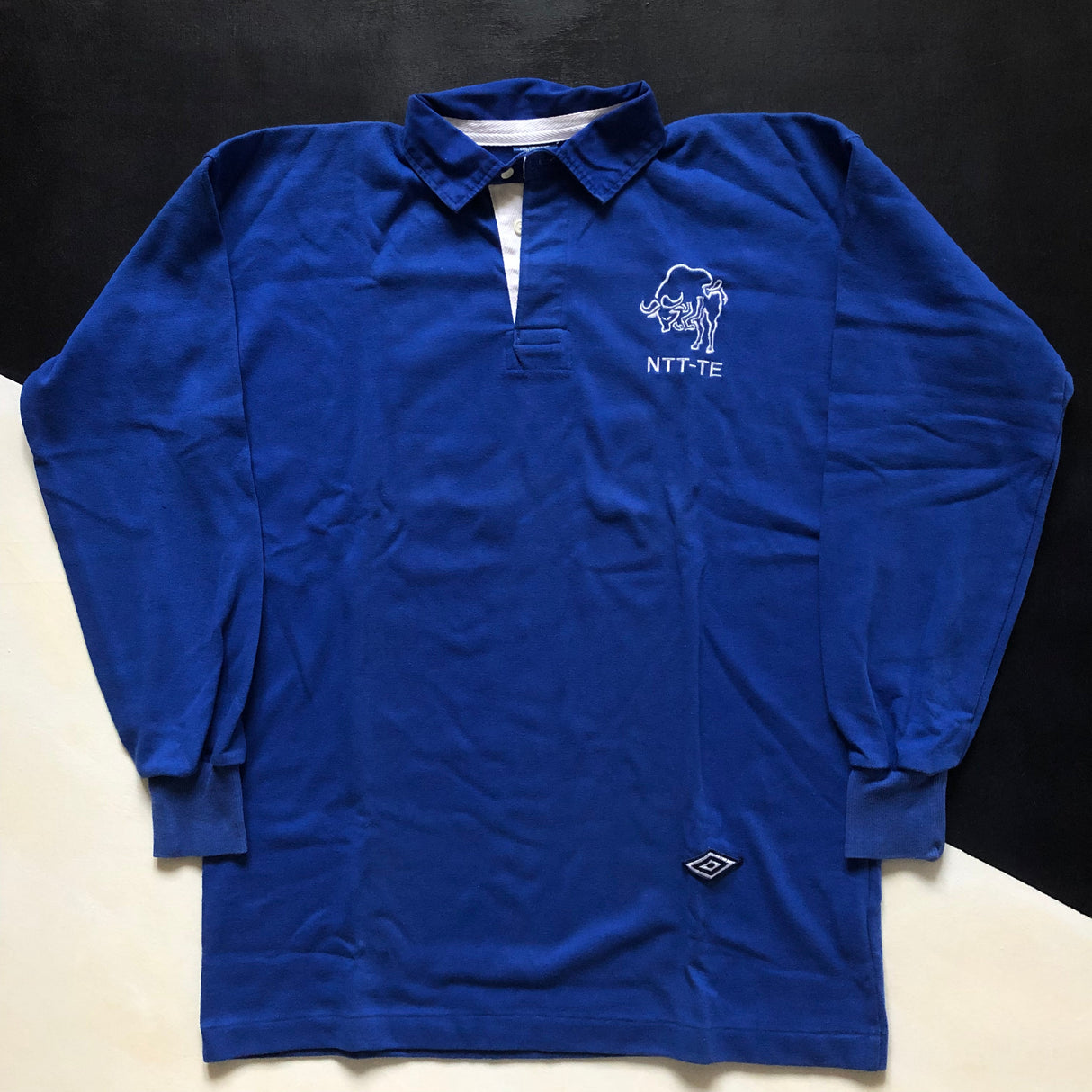 NTT Rugby Team Jersey 1990's Match Worn XO Underdog Rugby - The Tier 2 Rugby Shop