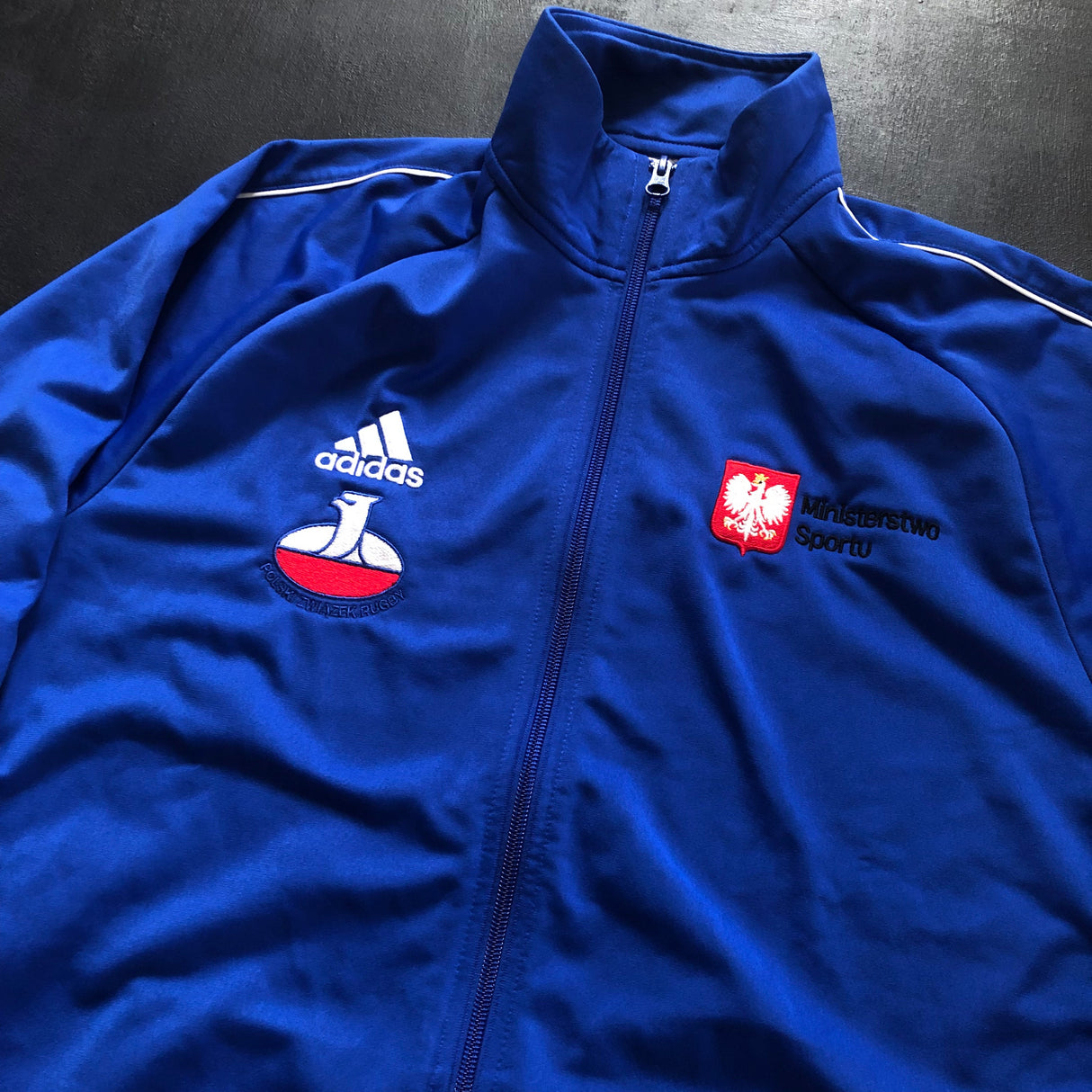 Poland National Rugby Team Training Jacket Large Underdog Rugby - The Tier 2 Rugby Shop