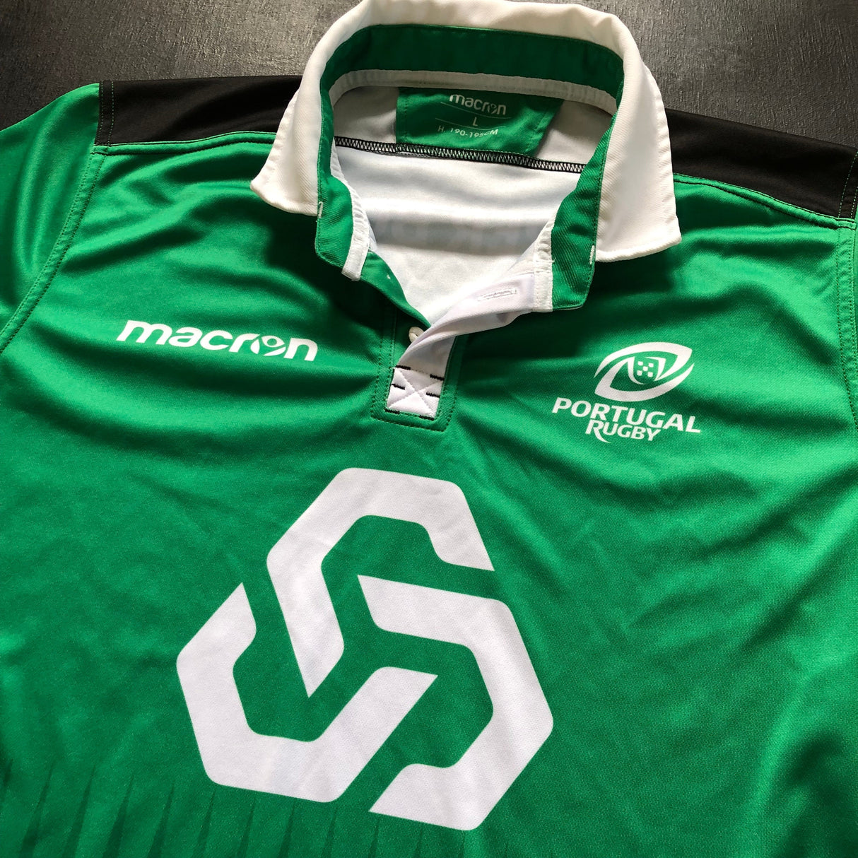 Portugal National Rugby Team Jersey 2018 Away Large Underdog Rugby - The Tier 2 Rugby Shop