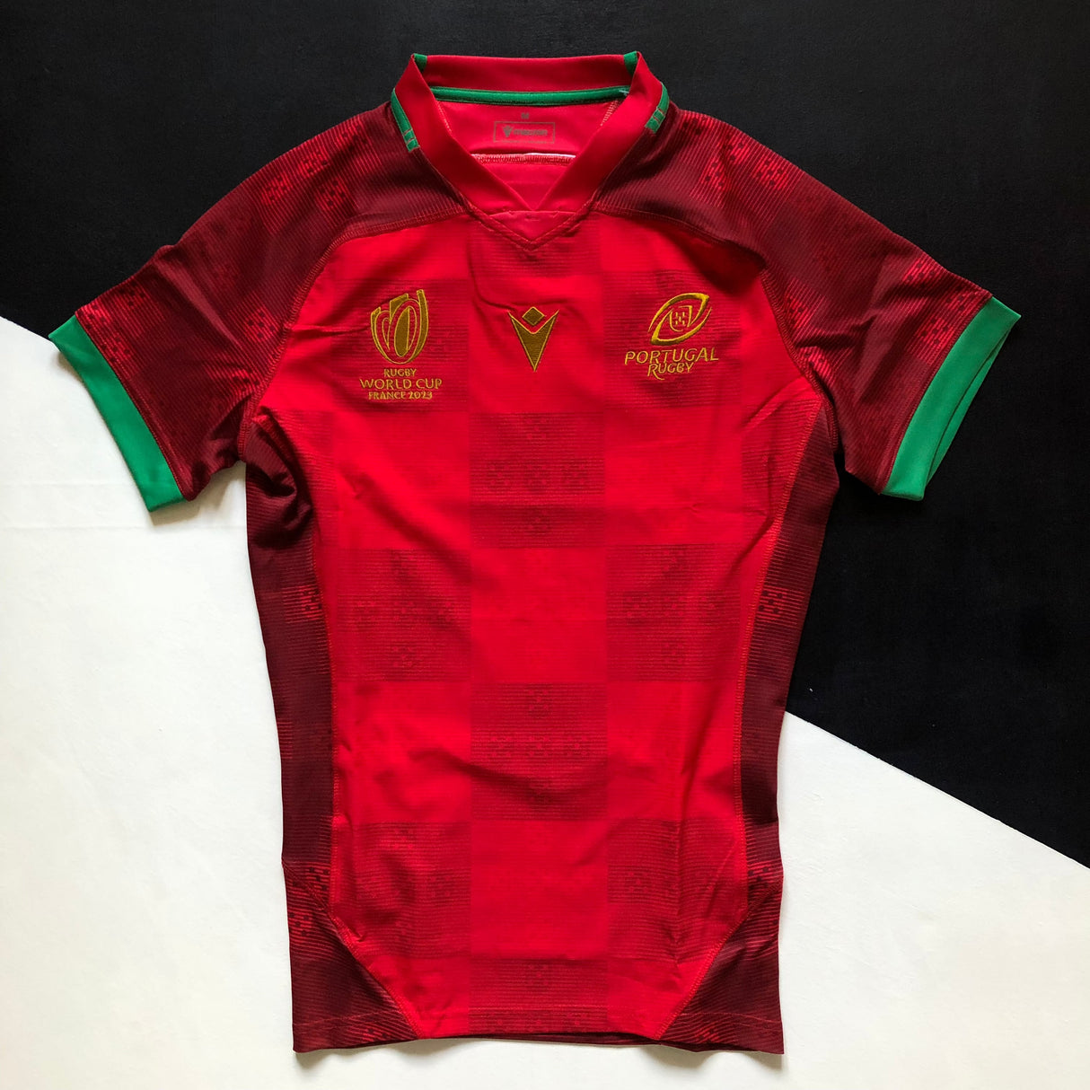 Portugal National Rugby Team Shirt 2023 Rugby World Cup Player Issue Underdog Rugby - The Tier 2 Rugby Shop