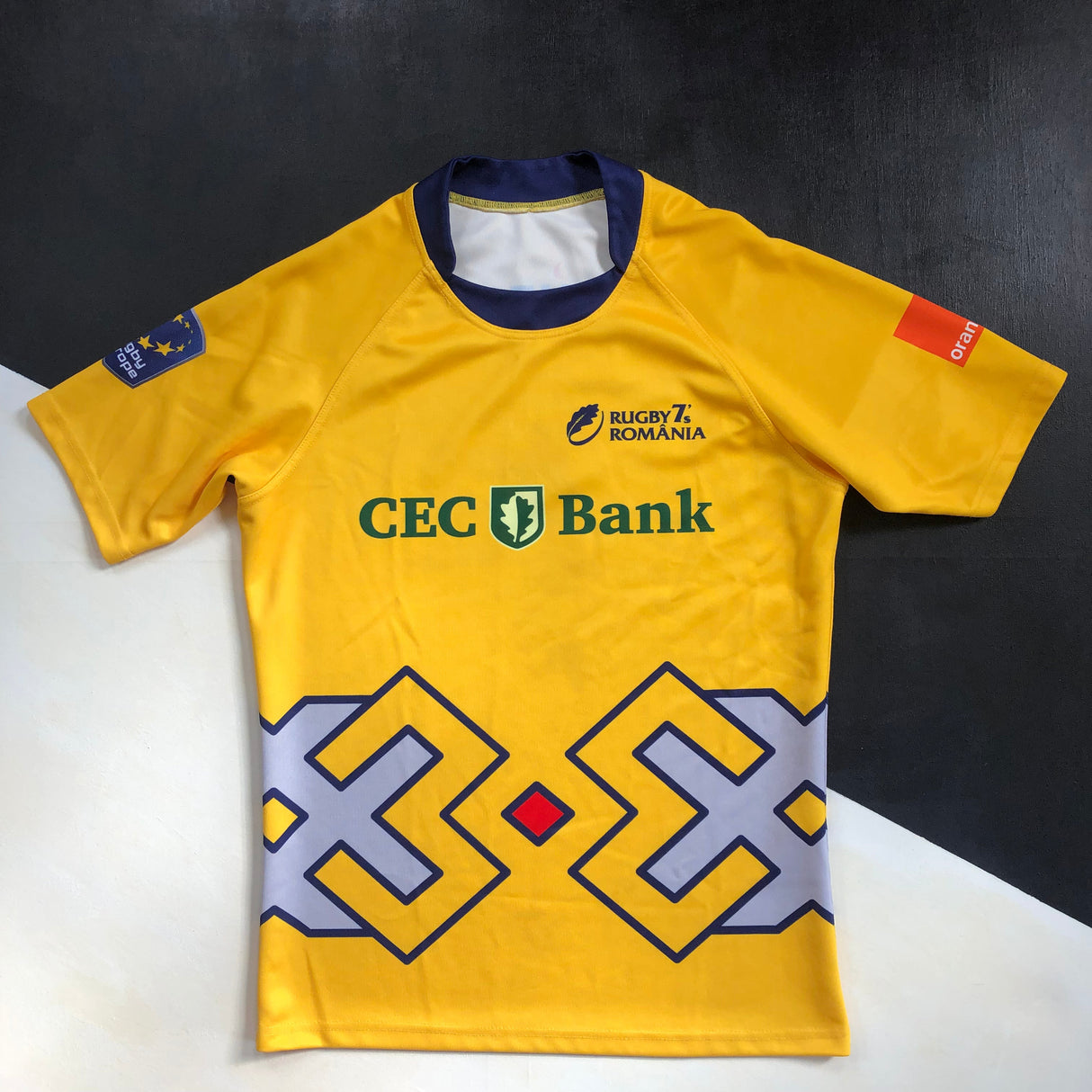 Romania National Rugby Sevens Team Jersey 2016/18 Large Underdog Rugby - The Tier 2 Rugby Shop