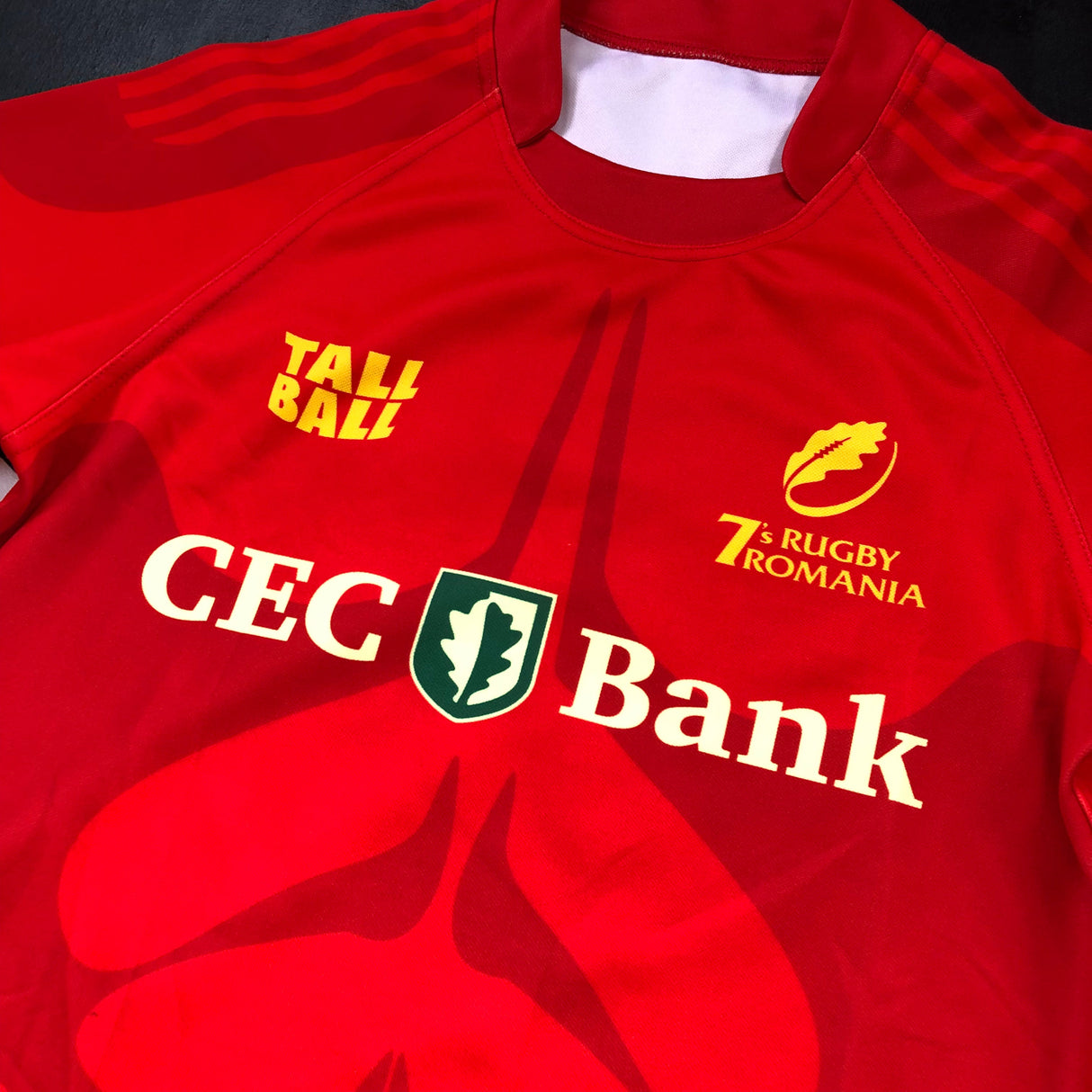 Romania National Rugby Sevens Team Training Jersey Small Underdog Rugby - The Tier 2 Rugby Shop