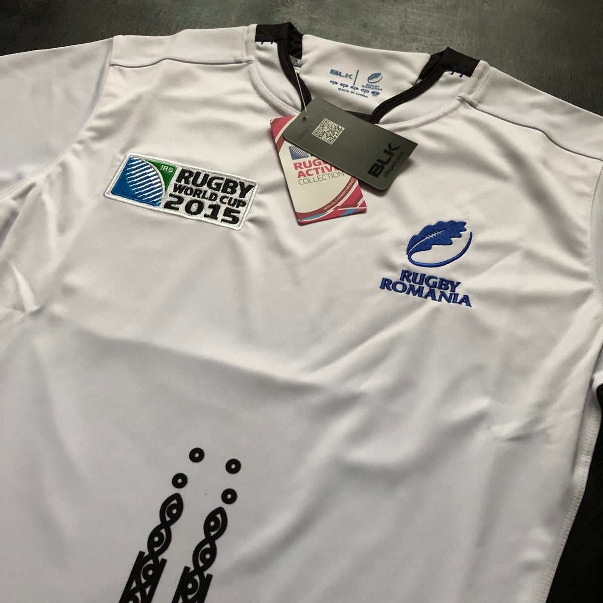 Romania National Rugby Team Jersey 2015 Away Large BNWT Underdog Rugby - The Tier 2 Rugby Shop