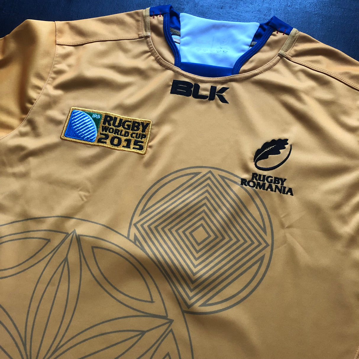 Romania National Rugby Team Jersey 2015 Rugby World Cup XL Underdog Rugby - The Tier 2 Rugby Shop