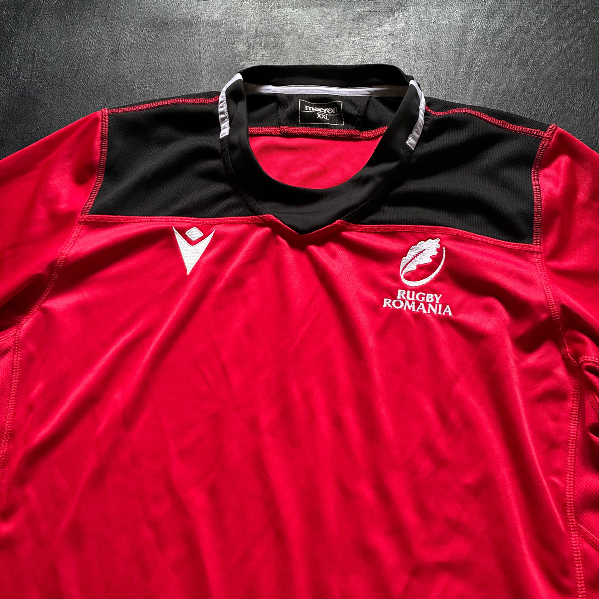 Romania National Rugby Team Training Jersey 2XL Underdog Rugby - The Tier 2 Rugby Shop