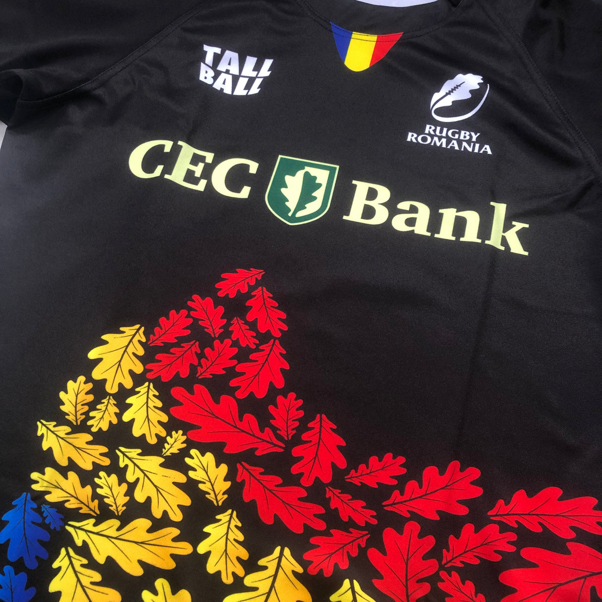 Romania National Rugby U21/Sevens Team Jersey 2021 Match Worn Medium Underdog Rugby - The Tier 2 Rugby Shop