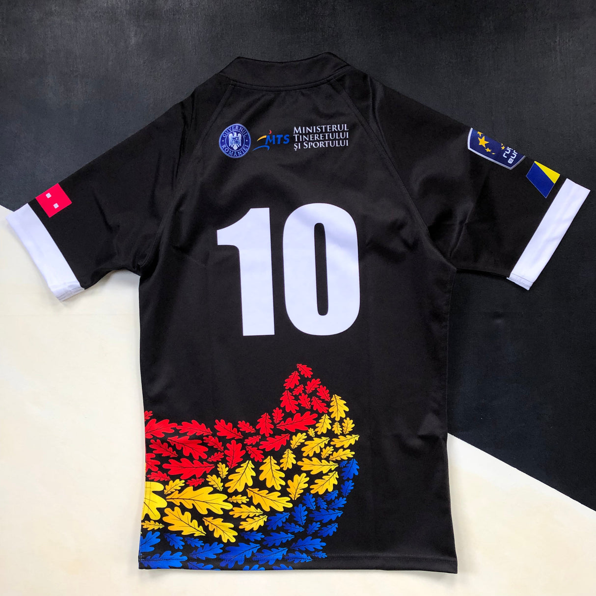 Romania National Rugby U21/Sevens Team Jersey 2021 Match Worn Medium Underdog Rugby - The Tier 2 Rugby Shop