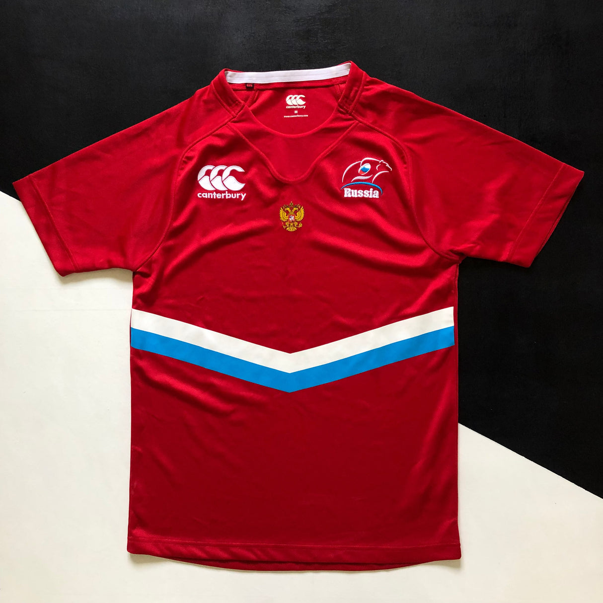 Russia National Rugby Team Jersey 2013/14 Medium Underdog Rugby - The Tier 2 Rugby Shop