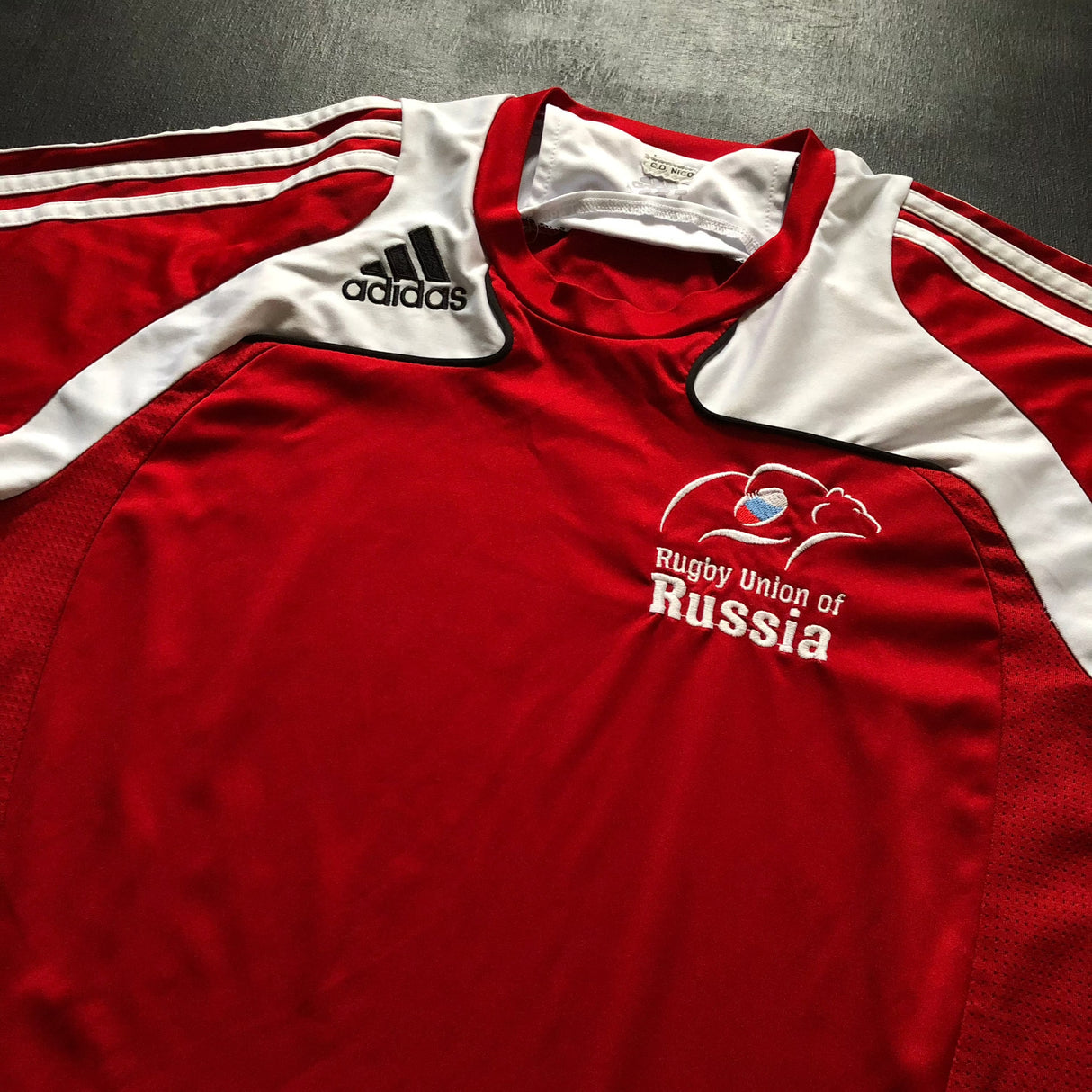 Russia National Rugby Team Training Jersey 2010 Small Underdog Rugby - The Tier 2 Rugby Shop