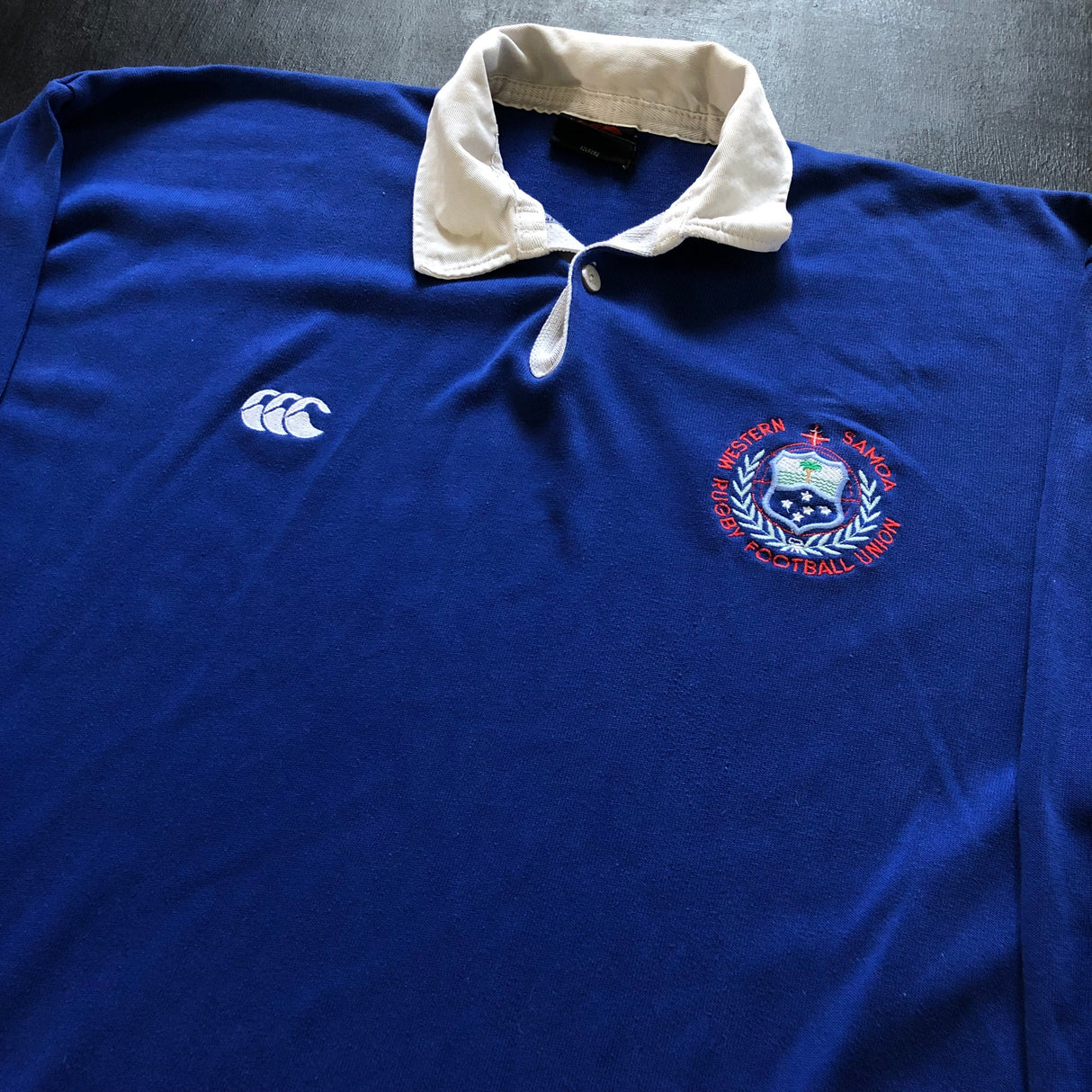Samoa National Rugby Team Jersey 1999 Large Underdog Rugby - The Tier 2 Rugby Shop