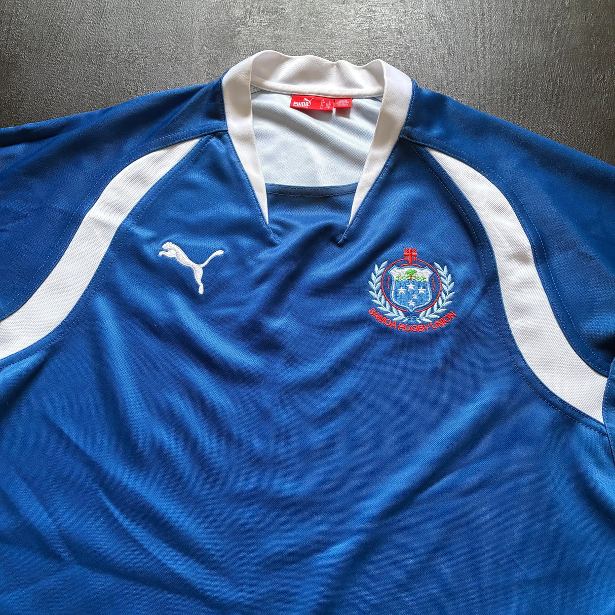 Samoa National Rugby Team Jersey 2007 Large Underdog Rugby - The Tier 2 Rugby Shop