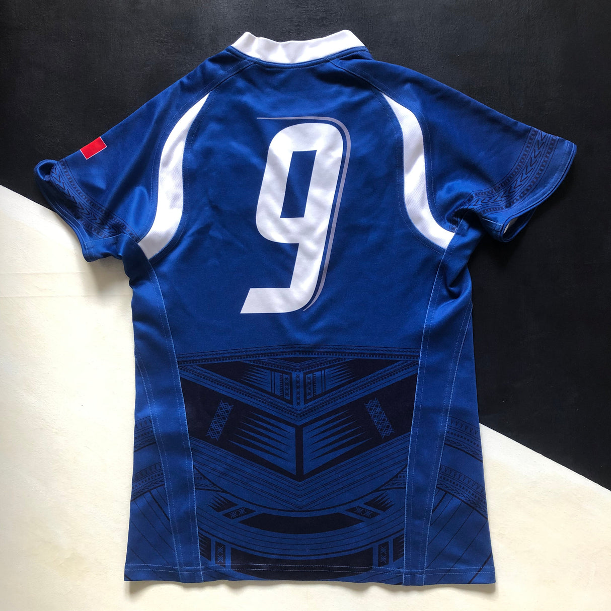 Samoa National Rugby Team Jersey 2007/08 Match Worn Medium Underdog Rugby - The Tier 2 Rugby Shop