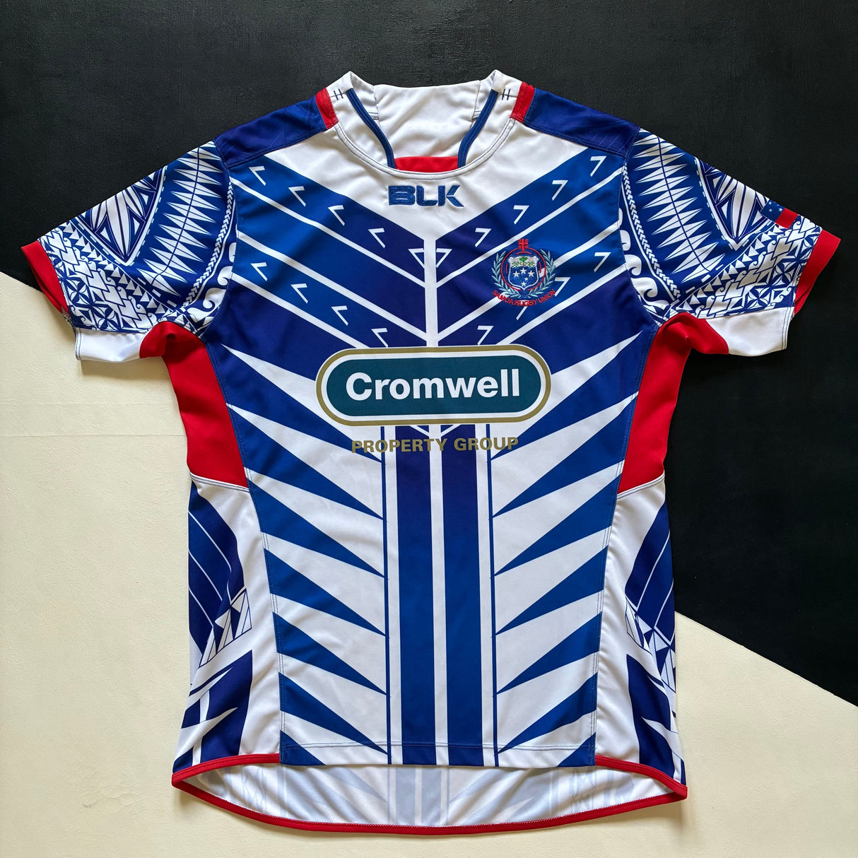 Samoa National Rugby Team Jersey 2015 Limited Edition Large Underdog Rugby - The Tier 2 Rugby Shop