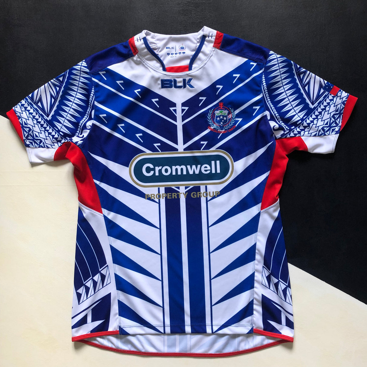 Samoa National Rugby Team Jersey 2015 Limited Edition Medium Underdog Rugby - The Tier 2 Rugby Shop