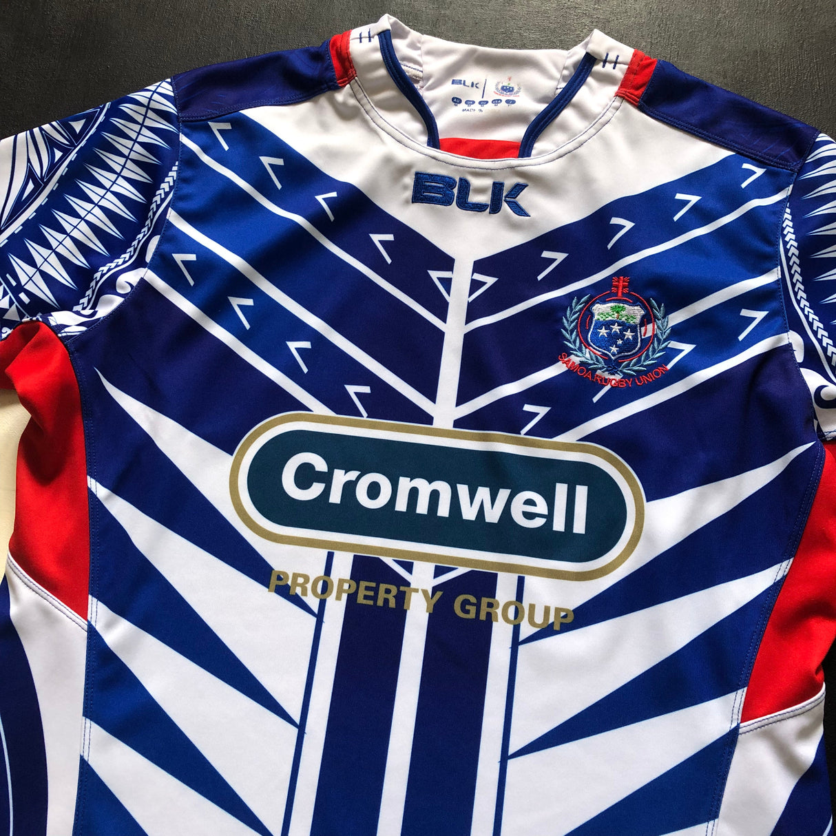 Samoa National Rugby Team Jersey 2015 Limited Edition Medium Underdog Rugby - The Tier 2 Rugby Shop