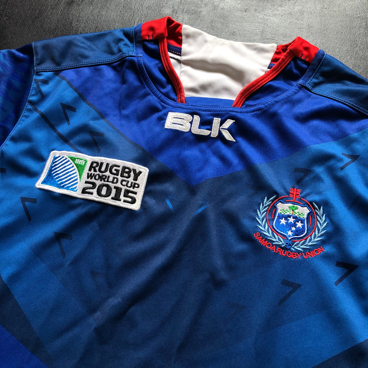 Samoa National Rugby Team Jersey 2015 Rugby World Cup XL Underdog Rugby - The Tier 2 Rugby Shop