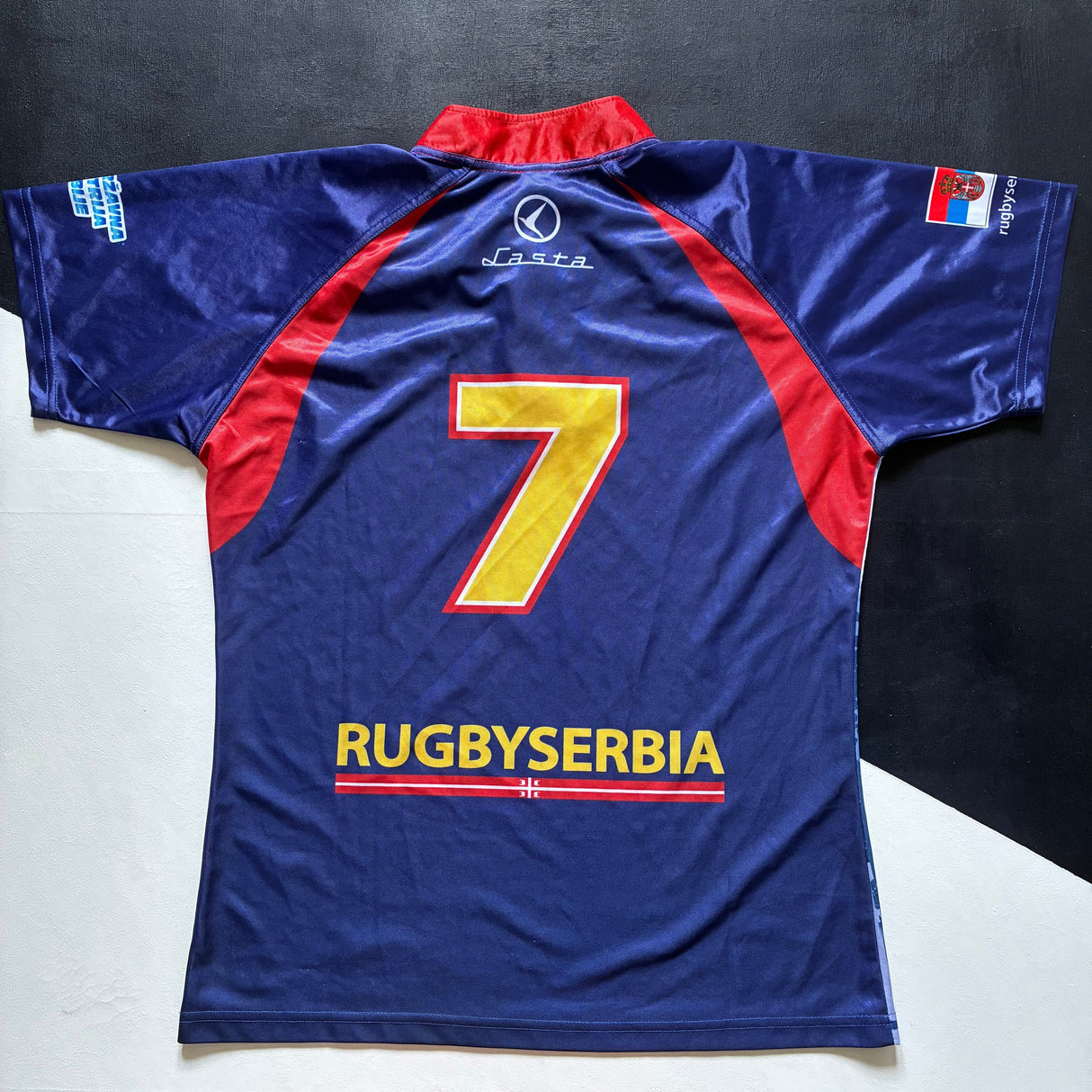 Serbia National Rugby Sevens Team Jersey 2010's Match Issue XL Underdog Rugby - The Tier 2 Rugby Shop