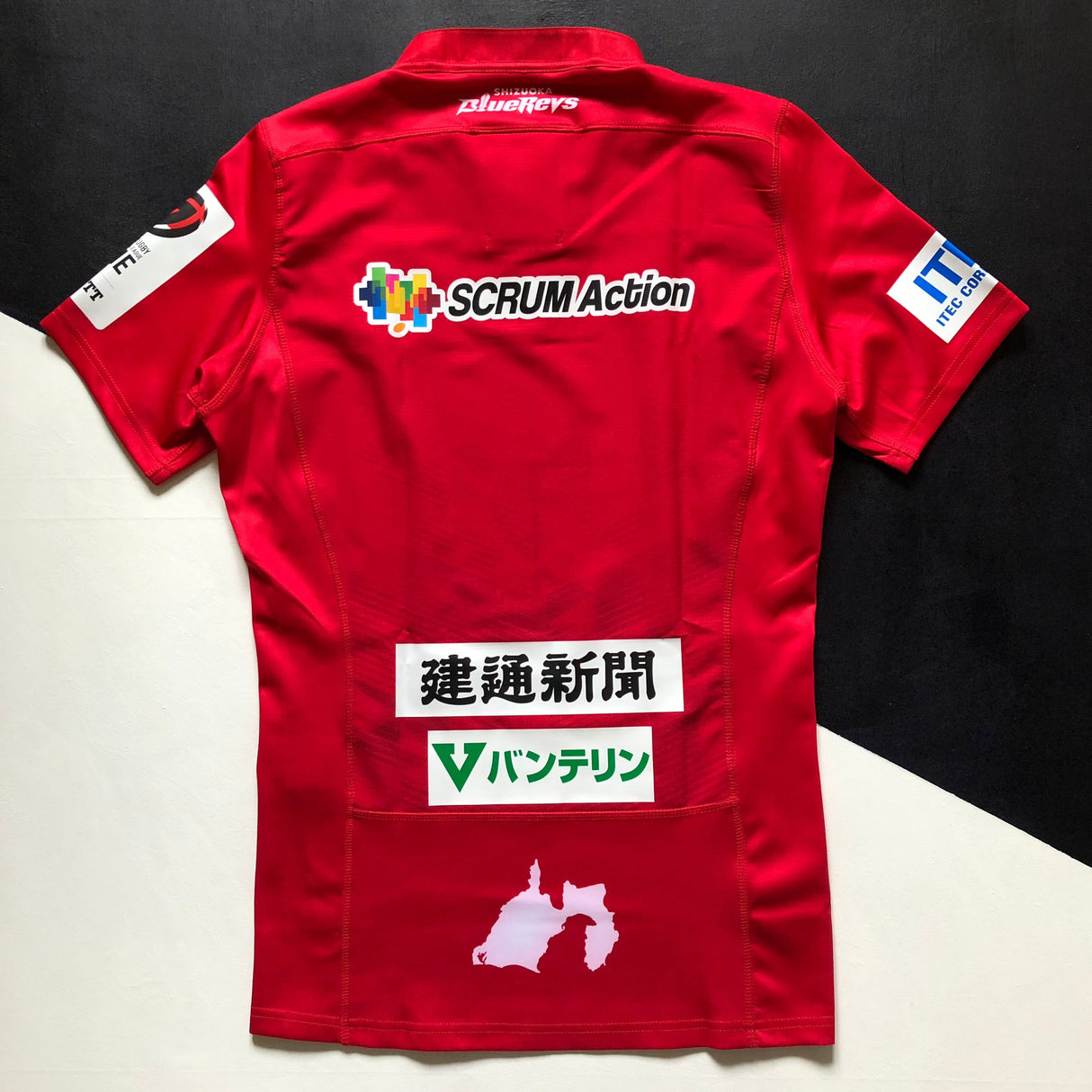 Shizuoka Blue Revs Rugby Team Jersey 2023 Away Player Issue XL Underdog Rugby - The Tier 2 Rugby Shop