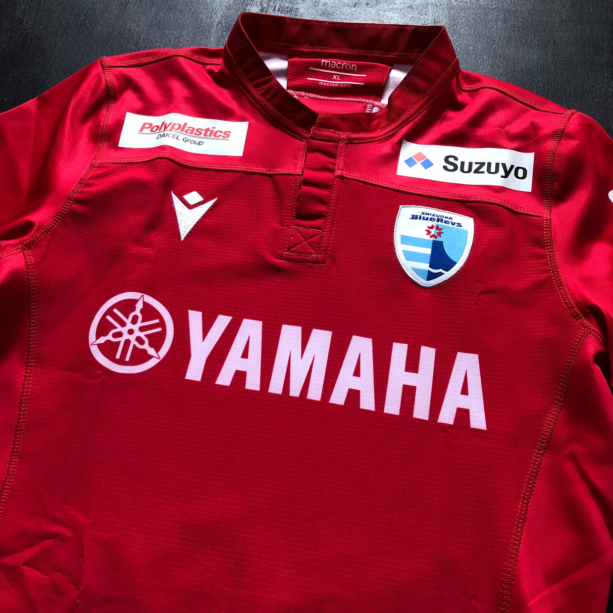 Shizuoka Blue Revs Rugby Team Jersey 2023 Away Player Issue XL Underdog Rugby - The Tier 2 Rugby Shop