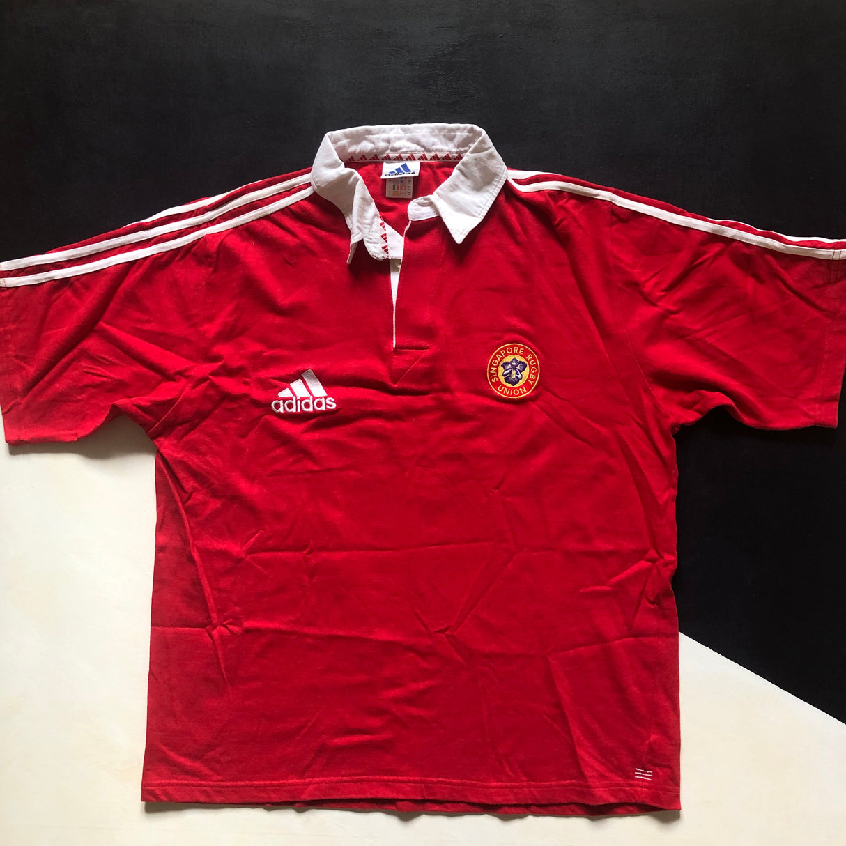 Singapore National Rugby Team Jersey 1999 Match Worn Large Underdog Rugby - The Tier 2 Rugby Shop