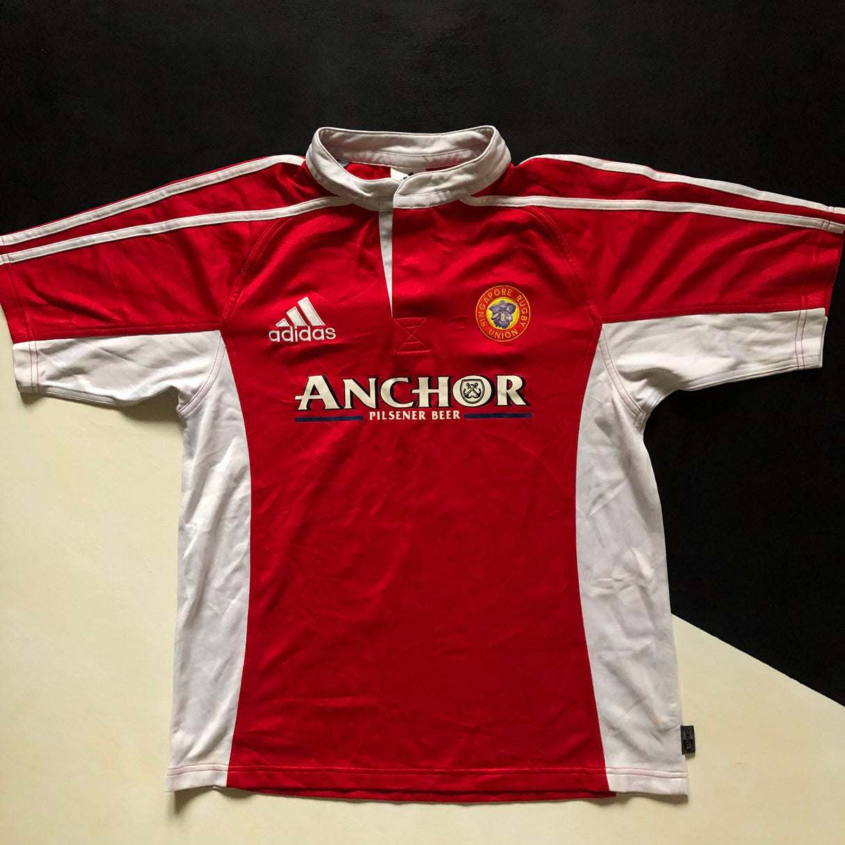 Singapore National Rugby Team Jersey 2002/03 Large Underdog Rugby - The Tier 2 Rugby Shop