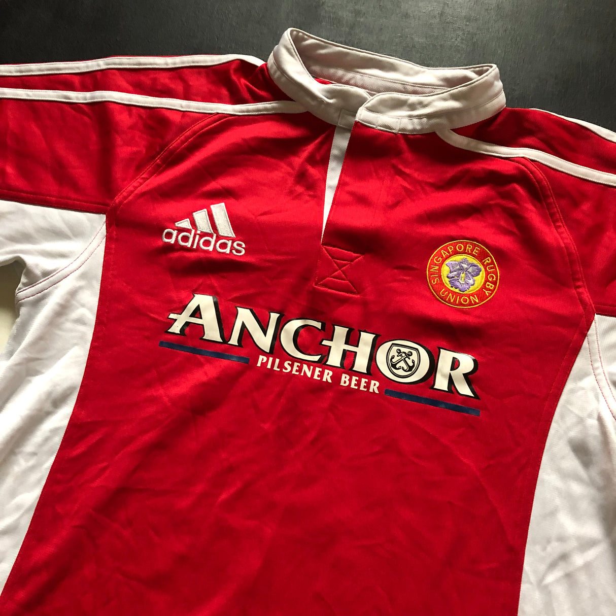 Singapore National Rugby Team Jersey 2002/03 Large Underdog Rugby - The Tier 2 Rugby Shop