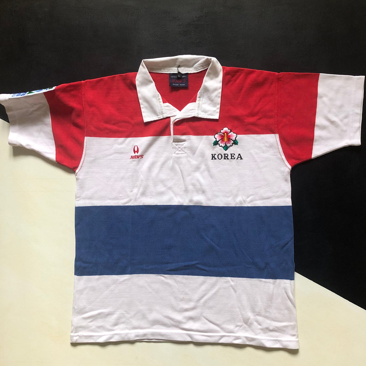 South Korea National Rugby Team Jersey 2000 Sevens Match Worn XL Underdog Rugby - The Tier 2 Rugby Shop