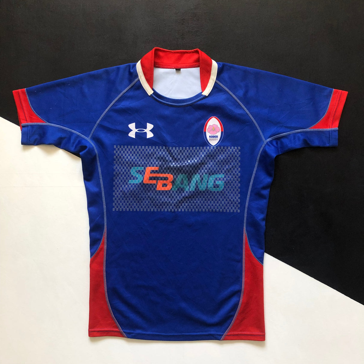 South Korea National Rugby Team Jersey 2018 Match Worn U20's Jersey Large Underdog Rugby - The Tier 2 Rugby Shop