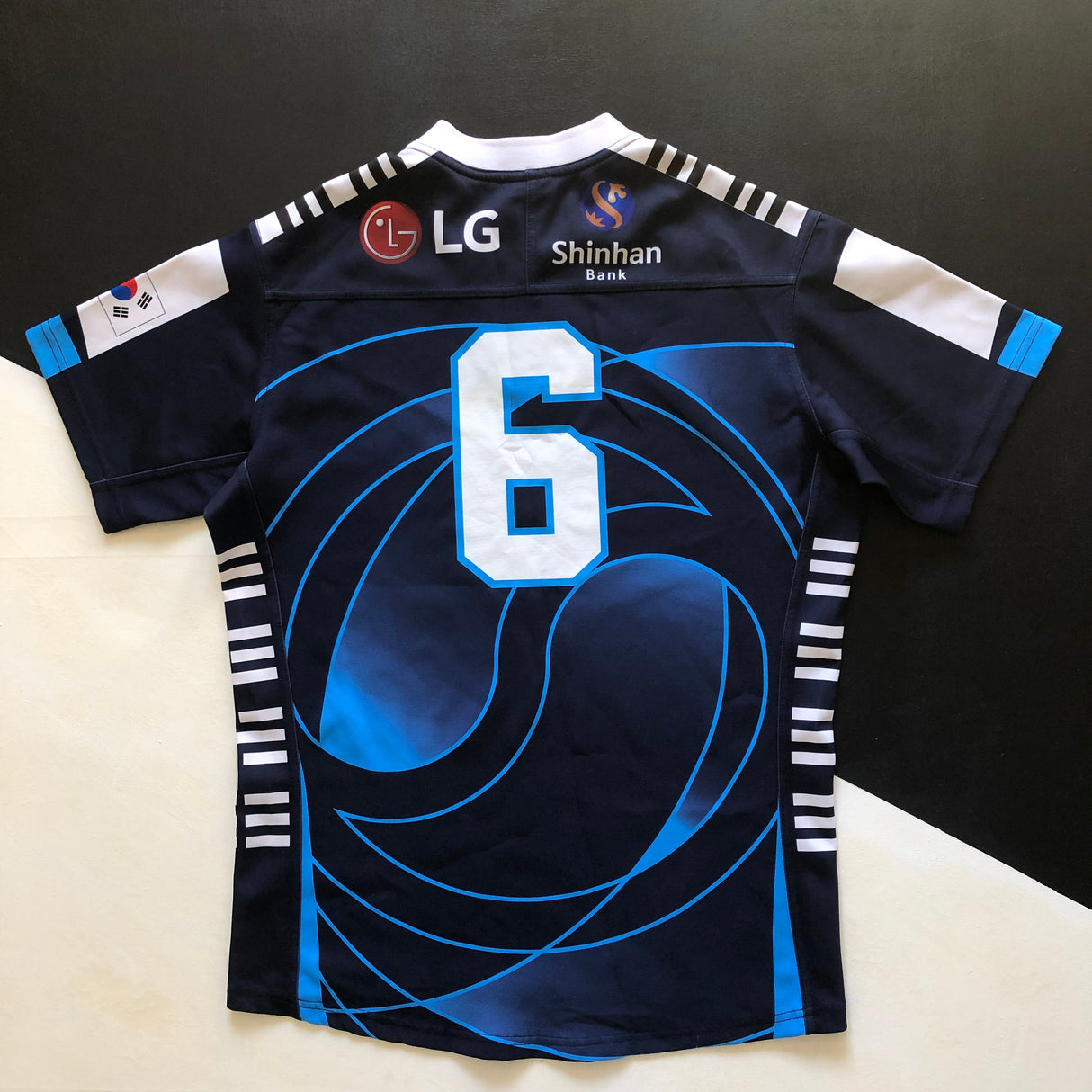 South Korea National Rugby Team Jersey 2021 Away Match Worn XL Underdog Rugby - The Tier 2 Rugby Shop