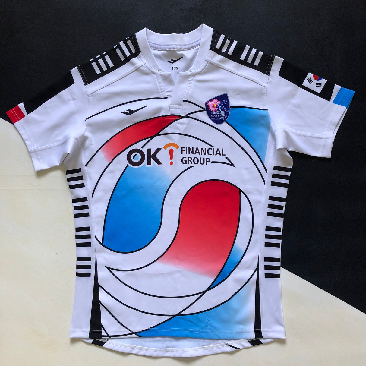 South Korea National Rugby Team Jersey 2022 Match Worn XL Underdog Rugby - The Tier 2 Rugby Shop