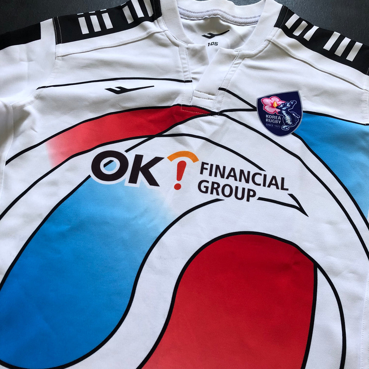 South Korea National Rugby Team Jersey 2022 Match Worn XL Underdog Rugby - The Tier 2 Rugby Shop