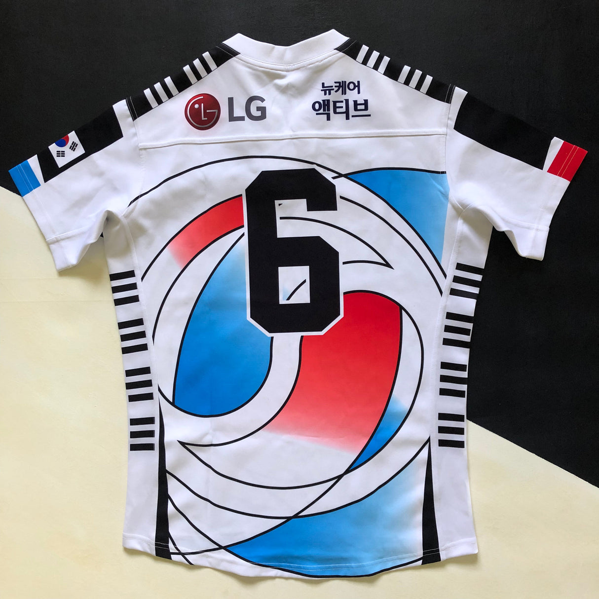 South Korea National Rugby Team Jersey 2022 Match Worn XL Underdog Rugby - The Tier 2 Rugby Shop