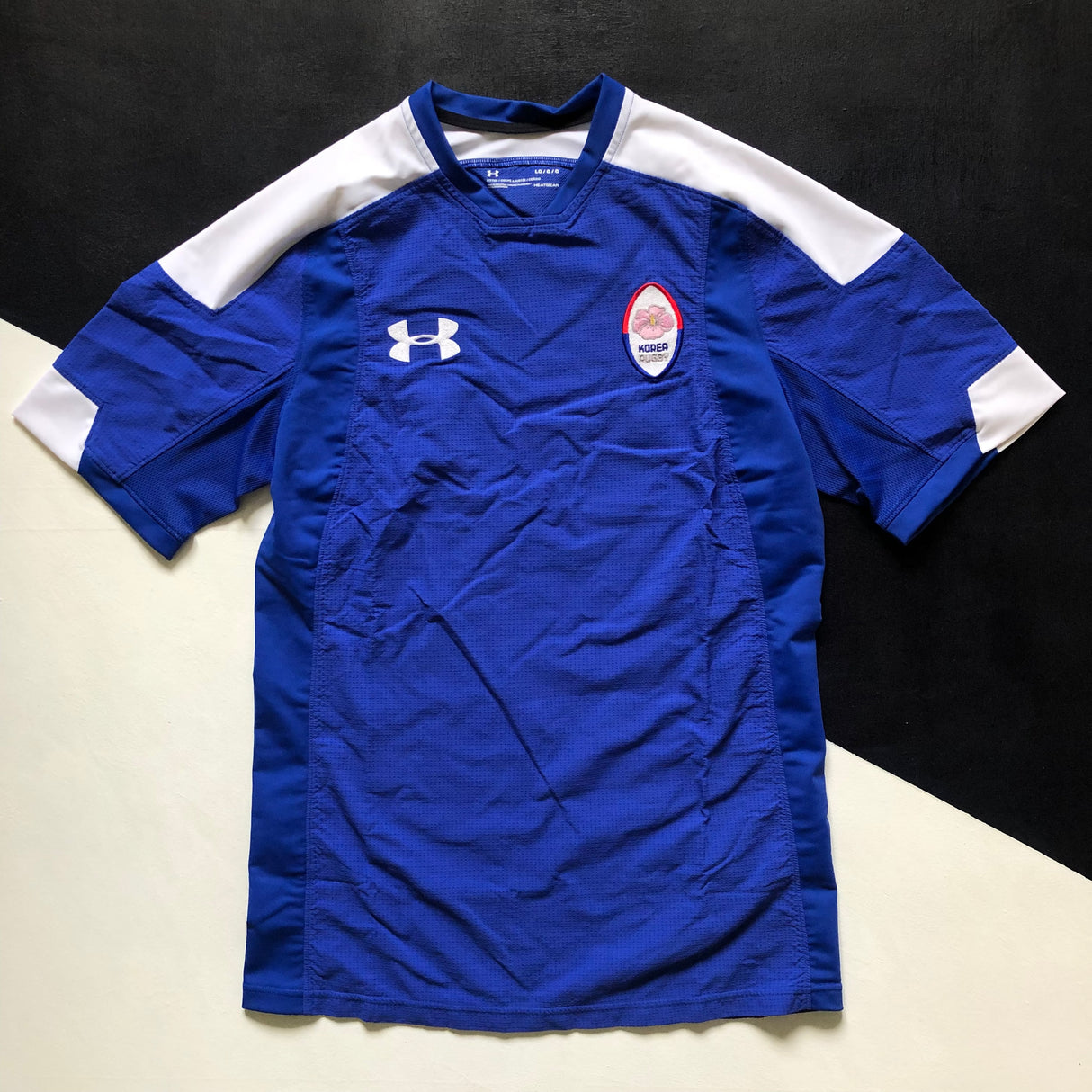 South Korea National Rugby Team Training Jersey 2018 Player Issue Large Underdog Rugby - The Tier 2 Rugby Shop