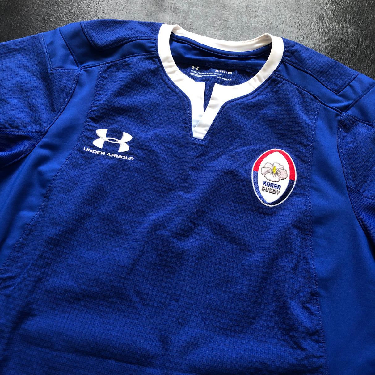 South Korea National Rugby Team Training Jersey 2018 Player Issue XL Underdog Rugby - The Tier 2 Rugby Shop