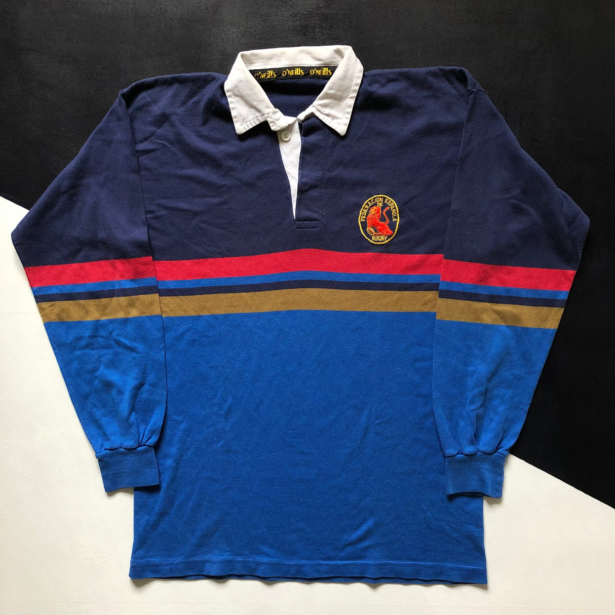 Spain National Rugby Team Jersey 1980's Medium Underdog Rugby - The Tier 2 Rugby Shop