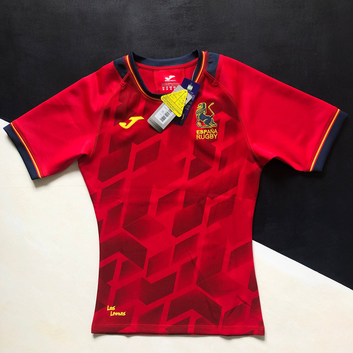 Spain National Rugby Team Jersey 2022 Player Issue Medium BNWT with defects Underdog Rugby - The Tier 2 Rugby Shop
