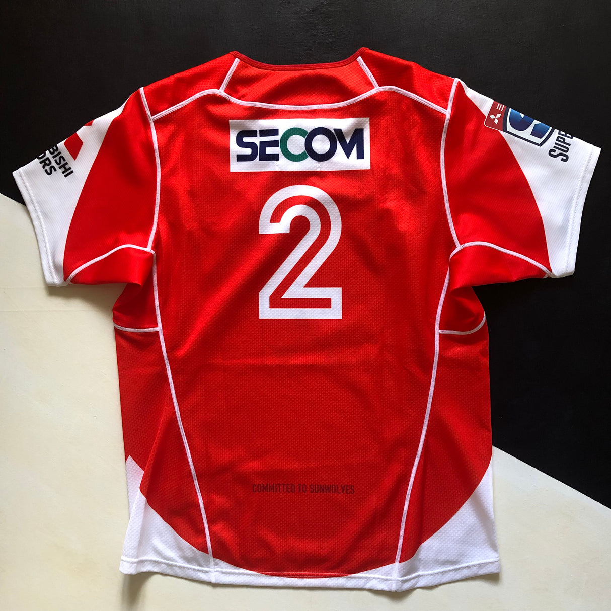 Sunwolves Rugby Team Jersey 2017/18 Match Worn 5L Underdog Rugby - The Tier 2 Rugby Shop