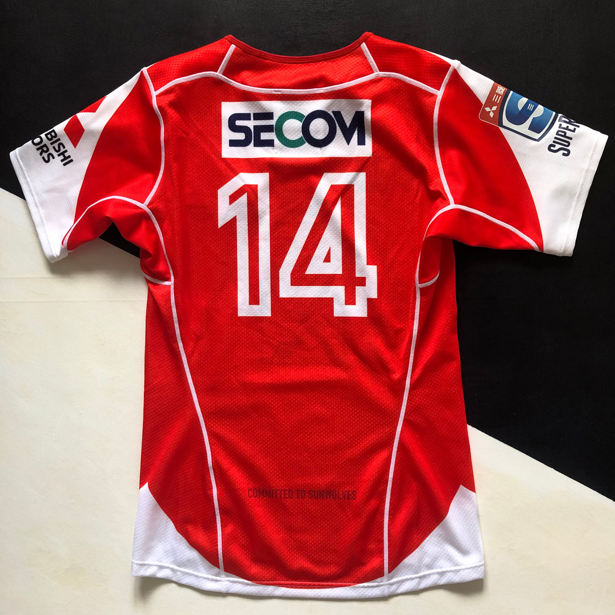 Sunwolves Rugby Team Jersey 2018 Match Worn 3L Underdog Rugby - The Tier 2 Rugby Shop