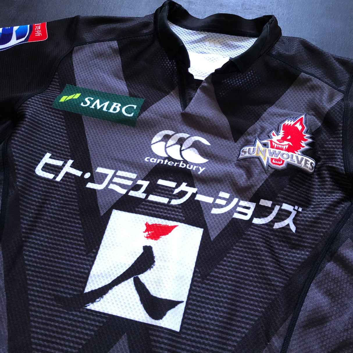 Sunwolves Rugby Team Jersey 2019/20 Away Match Worn 4L Underdog Rugby - The Tier 2 Rugby Shop