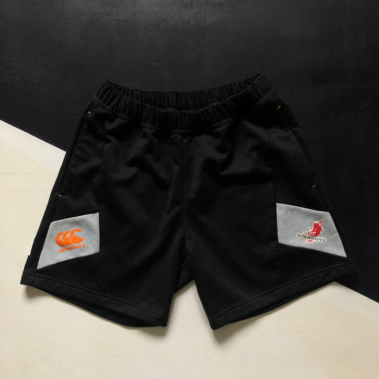 Sunwolves Rugby Team (Super Rugby) Long Training Shorts Medium Underdog Rugby - The Tier 2 Rugby Shop