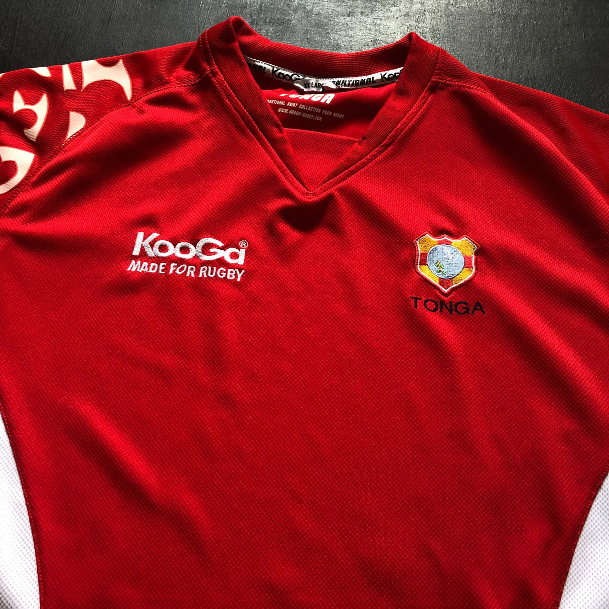 Tonga National Rugby Team Jersey 2008 2XL Underdog Rugby - The Tier 2 Rugby Shop