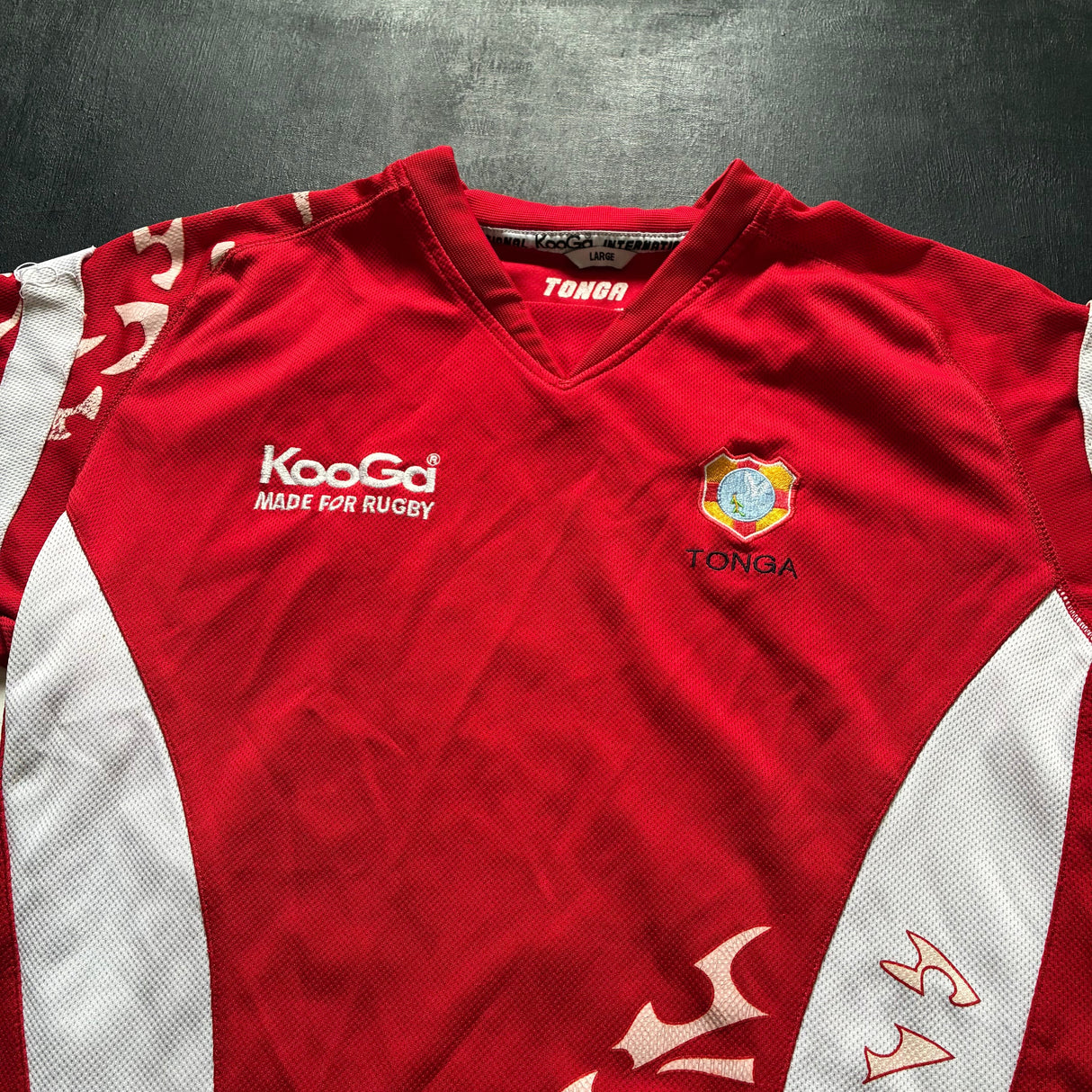 Tonga National Rugby Team Jersey 2008 Large Underdog Rugby - The Tier 2 Rugby Shop