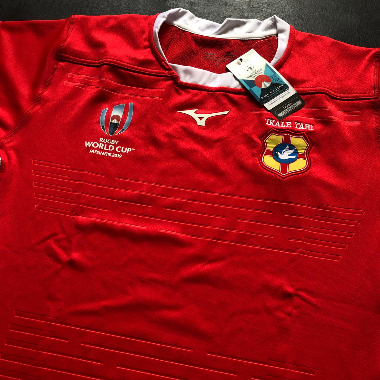 Tonga National Rugby Team Jersey 2019 Rugby World Cup BNWT XL Underdog Rugby - The Tier 2 Rugby Shop