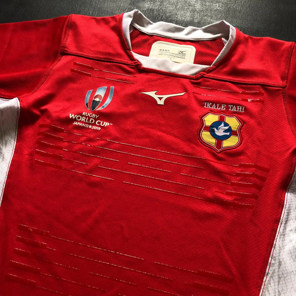 Tonga National Rugby Team Jersey 2019 Rugby World Cup Player Issue Underdog Rugby - The Tier 2 Rugby Shop