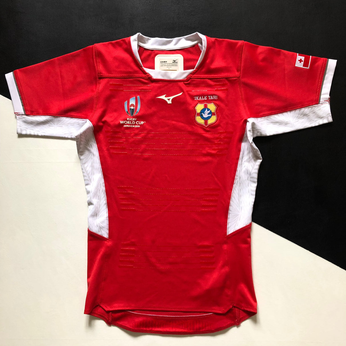 Tonga National Rugby Team Jersey 2019 Rugby World Cup Player Issue Underdog Rugby - The Tier 2 Rugby Shop