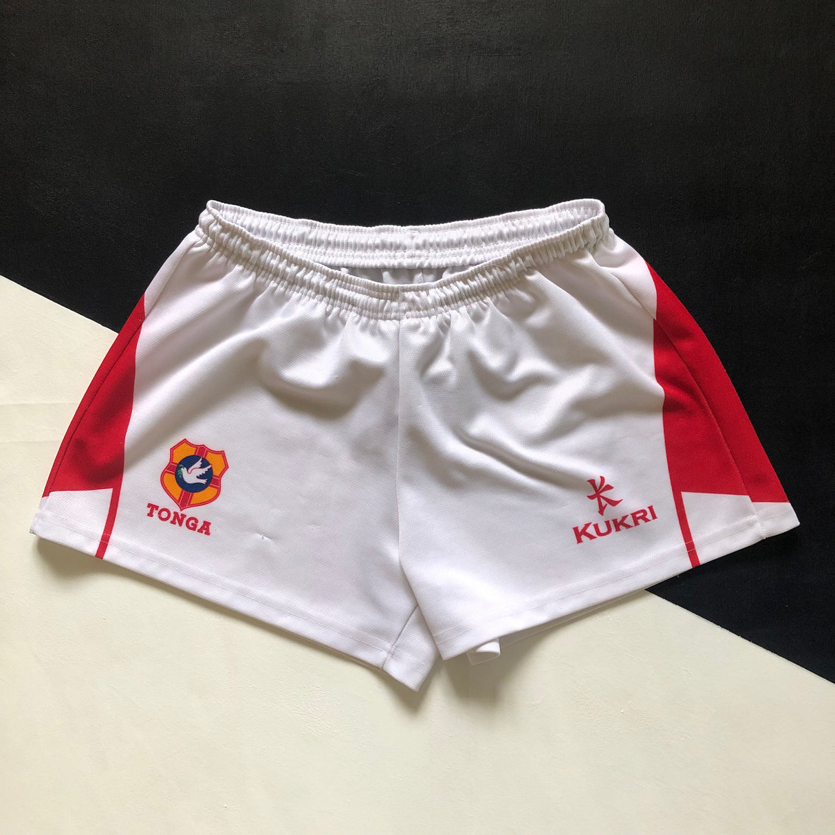Tonga National Rugby Team Shorts XL Underdog Rugby - The Tier 2 Rugby Shop