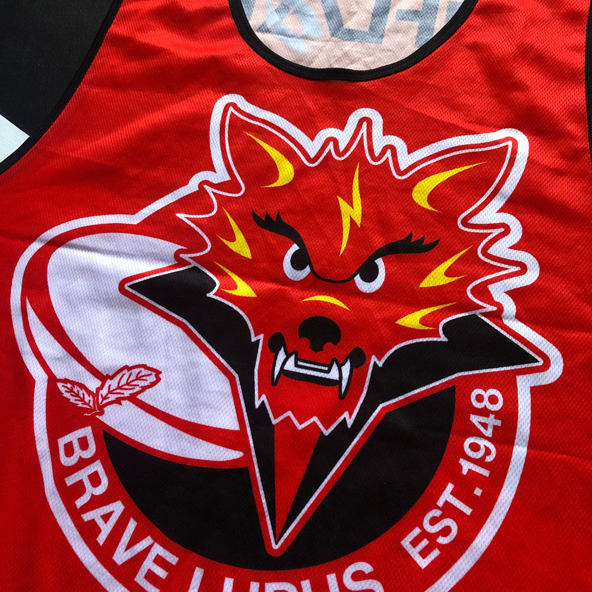 Toshiba Brave Lupus Tokyo Player Training Bib Underdog Rugby - The Tier 2 Rugby Shop