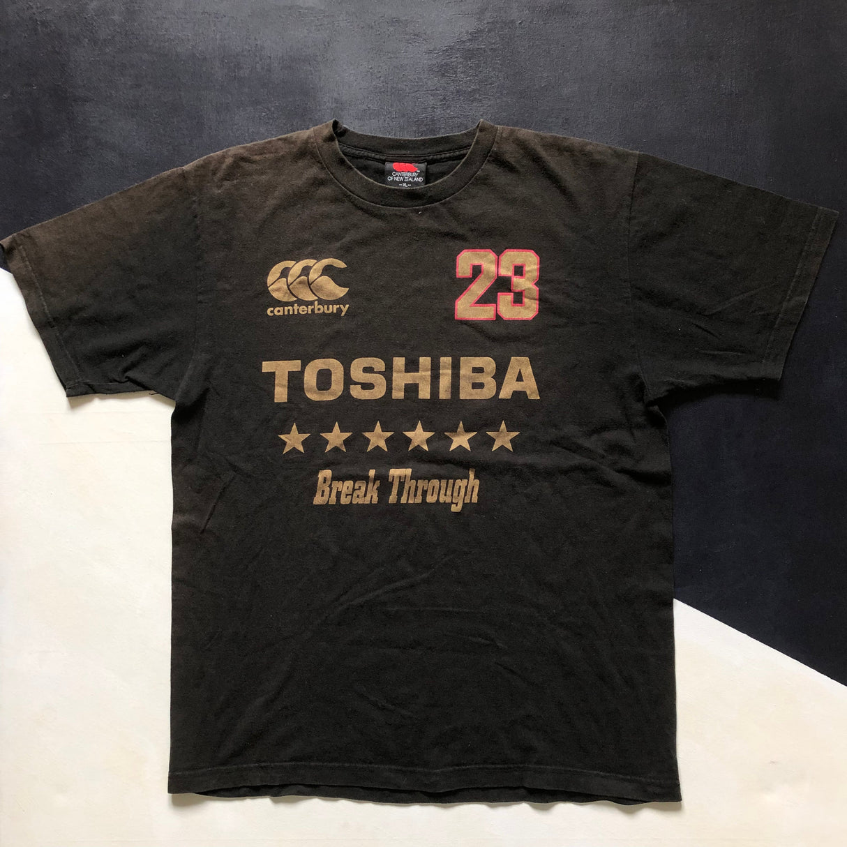 Toshiba Brave Lupus Tokyo Rugby Team Supporter Tee XL Underdog Rugby - The Tier 2 Rugby Shop