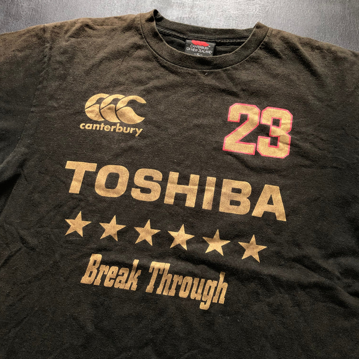 Toshiba Brave Lupus Tokyo Rugby Team Supporter Tee XL Underdog Rugby - The Tier 2 Rugby Shop